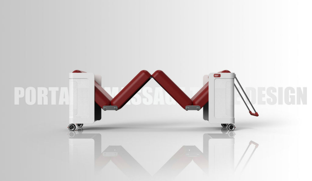 Portable massage table